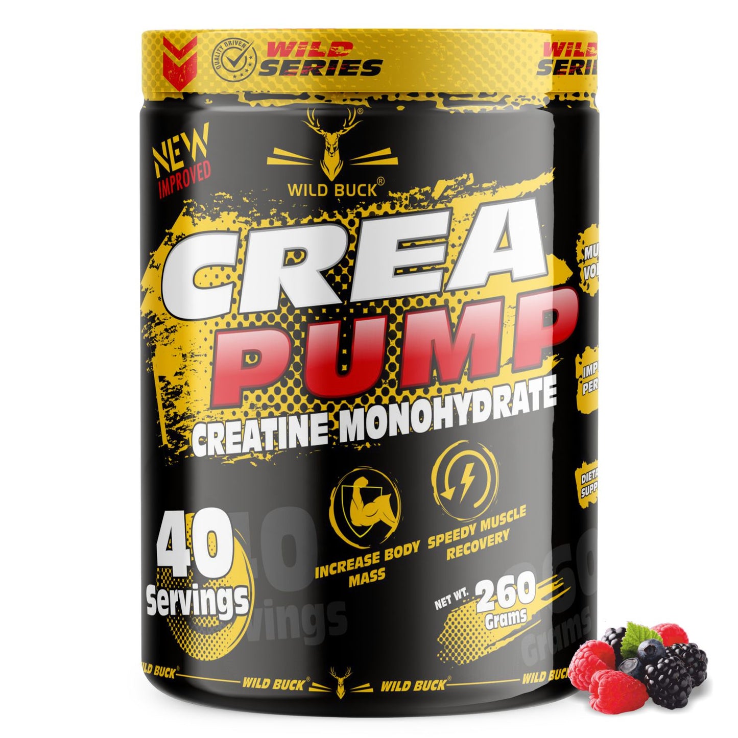 Crea Pump Creatine Monohydrate for Increase Strength | 40 Servings