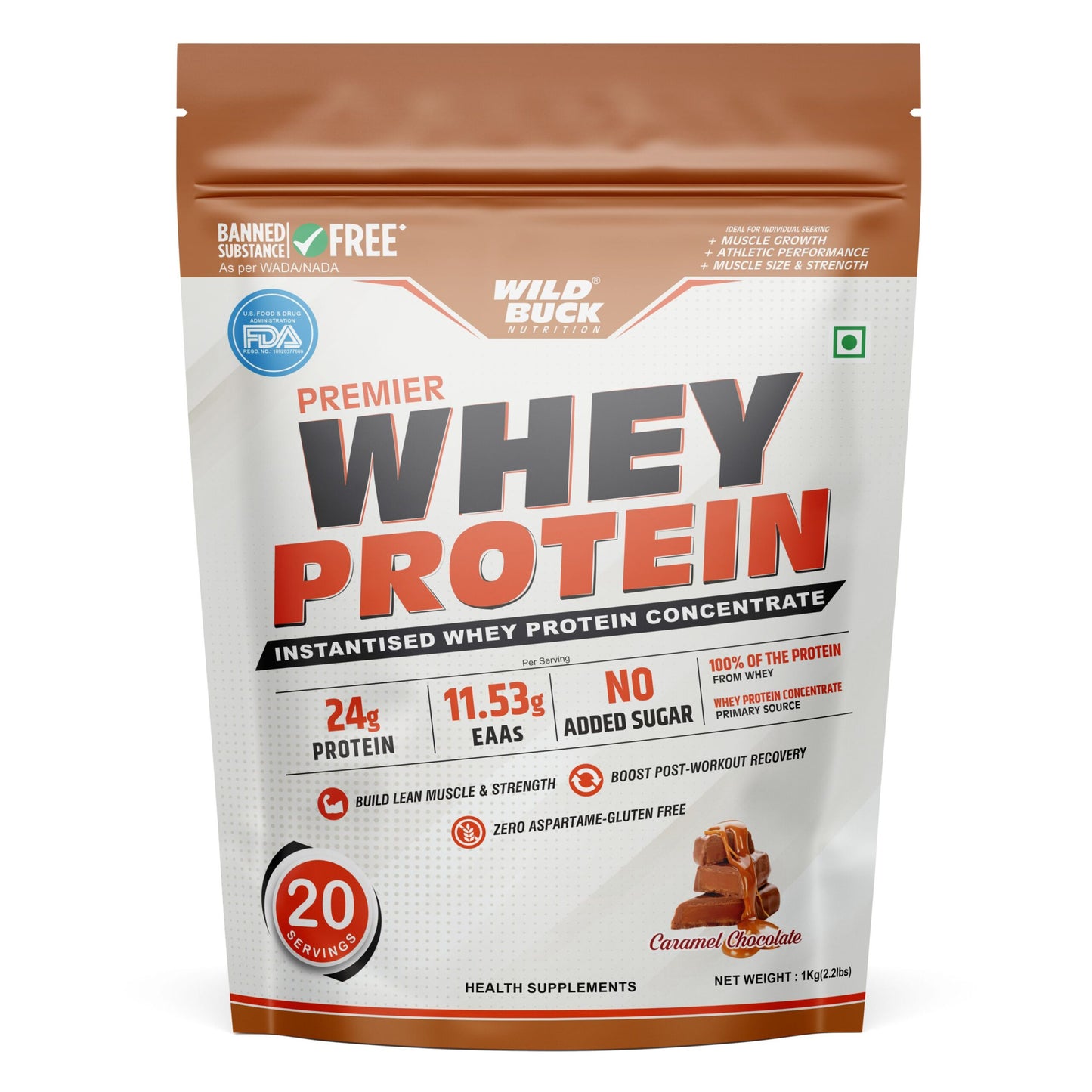 Premier Whey Protein Concentrate | 1kg