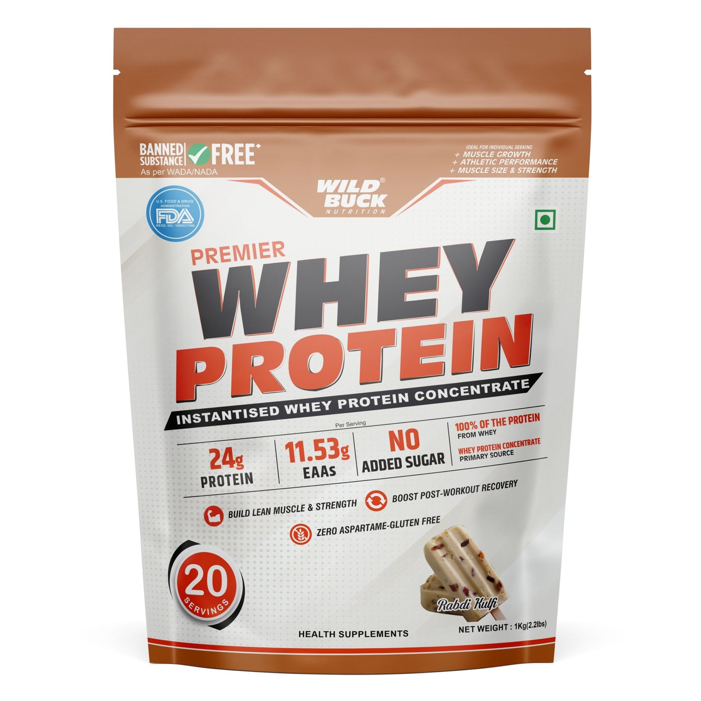 Premier Whey Protein Concentrate | 1kg