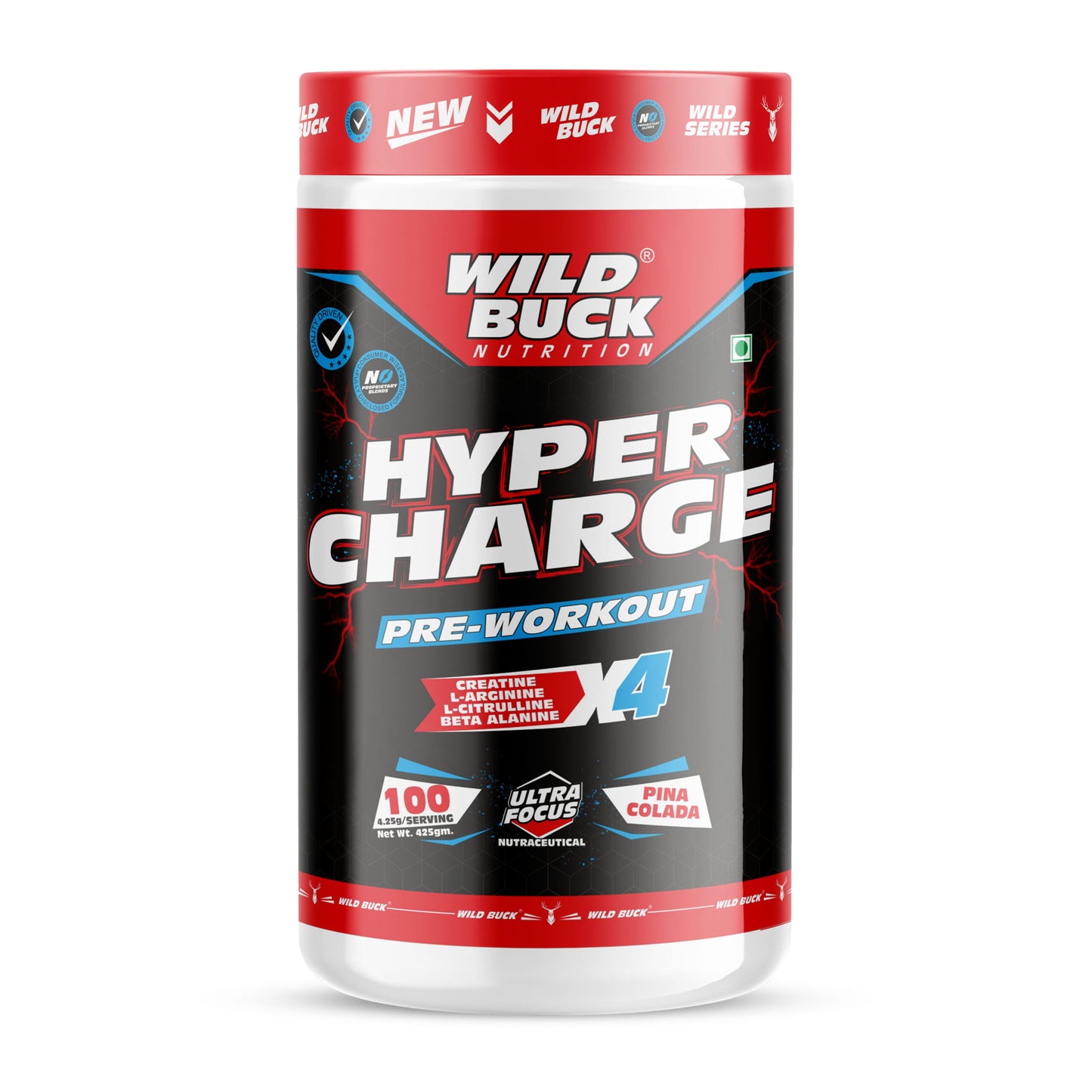 Hyper Charge X4 Pre-Workout | 100 Servings