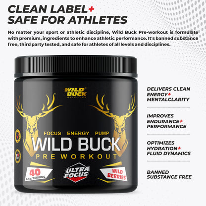 Ultra Focus Advanced Pre Workout | 40 Servings