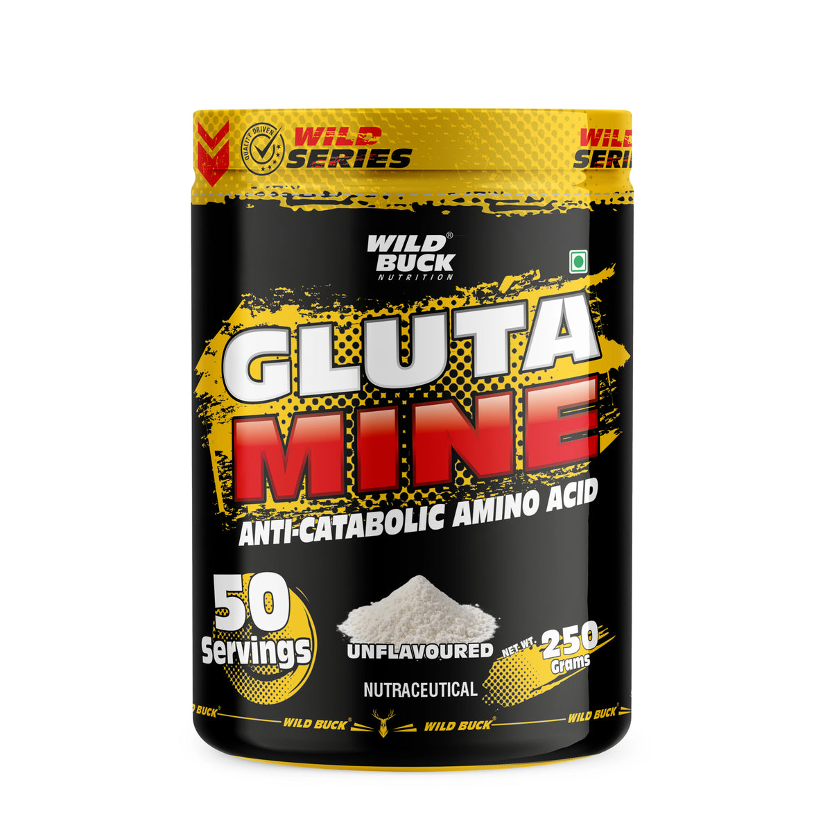 L-Glutamine | Unflavored | 50 Servings