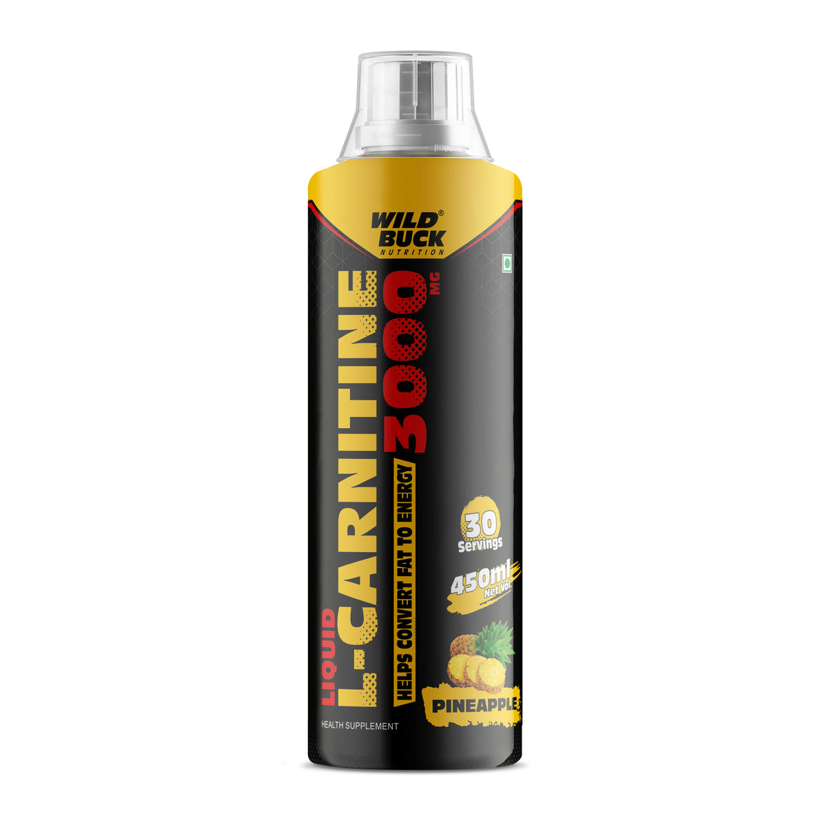 L-Carnitine Liquid 1500mg | 450ml – Wild Buck Nutrition