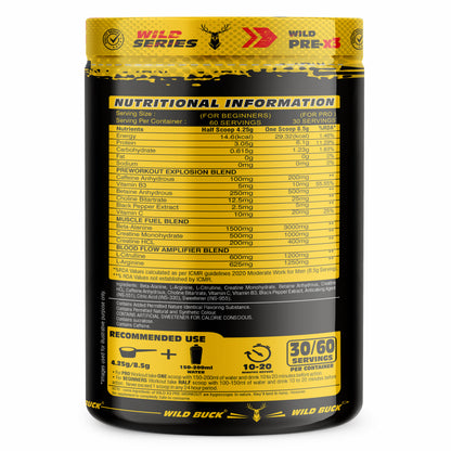X3 Pre-Workout | 30-60 Servings