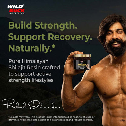 Pure Himalayan Shilajit Resin 50g | 76%+ Fulvic Acid | Lab Tested & COA Verified | No Additives| No Preservatives