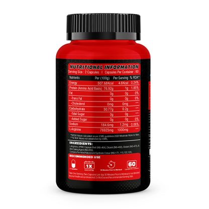 L-Arginine | 60 Caps