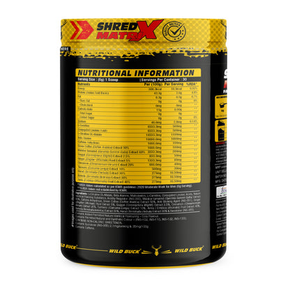 SHRED MATRIX | Fat Loss Powder | 30 Servings