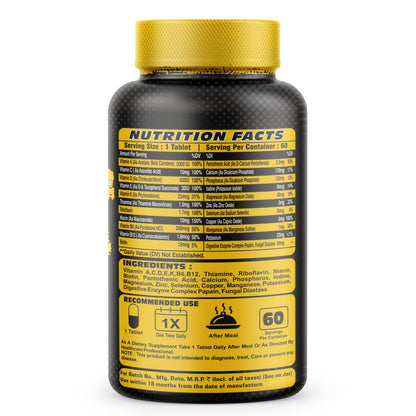 Multi Sports Multivitamin X4 | 60 Tablets