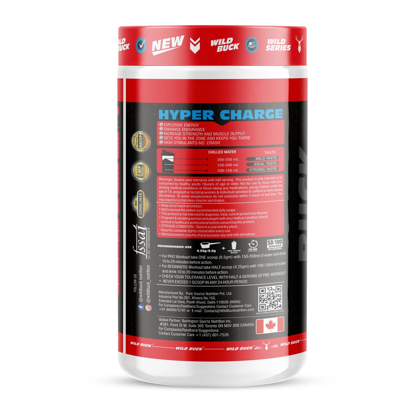 Hyper Charge X4 Pre-Workout | 100 Servings