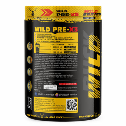X3 Pre-Workout | 30-60 Servings