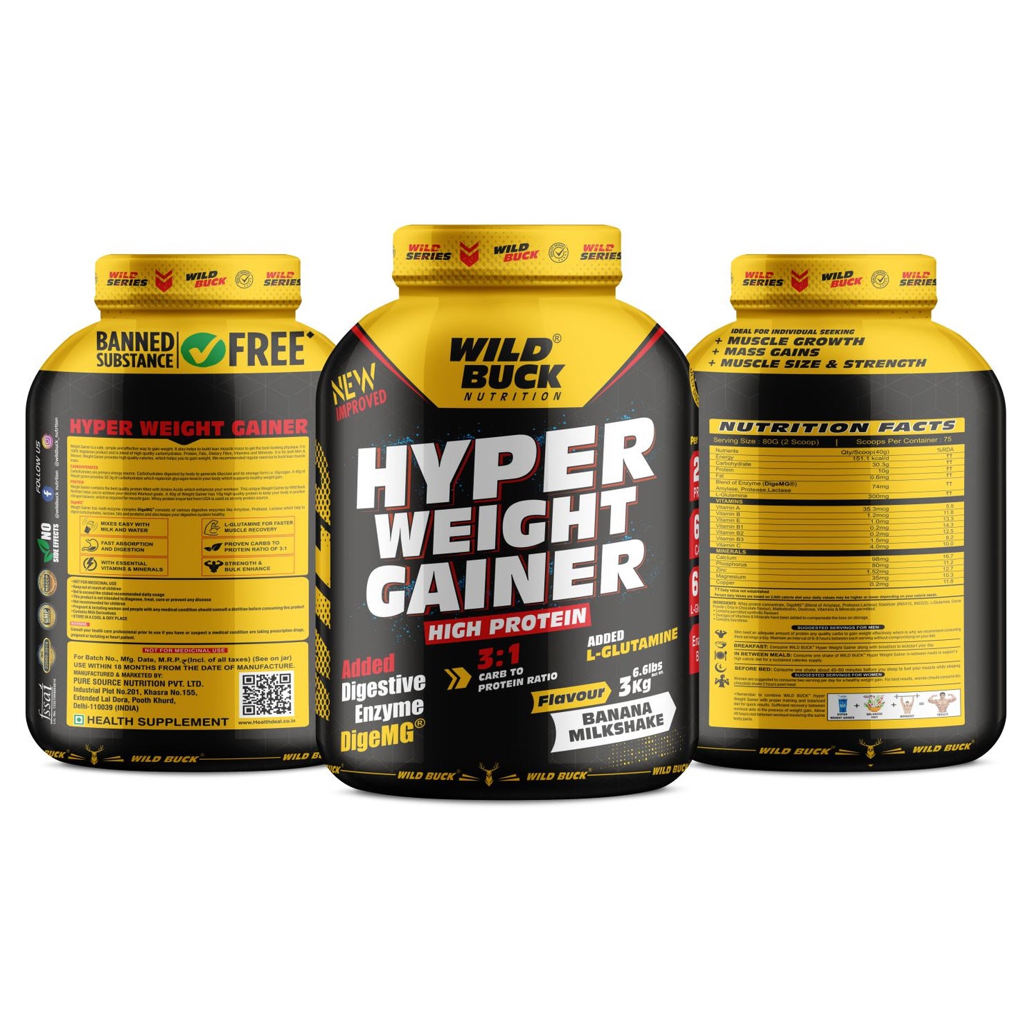 Hyper Weight Gainer | 1Kg