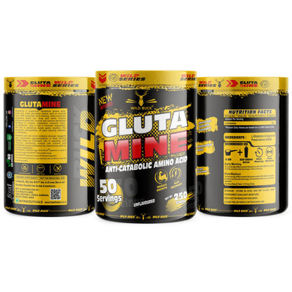 L-Glutamine | Unflavored | 50 Servings