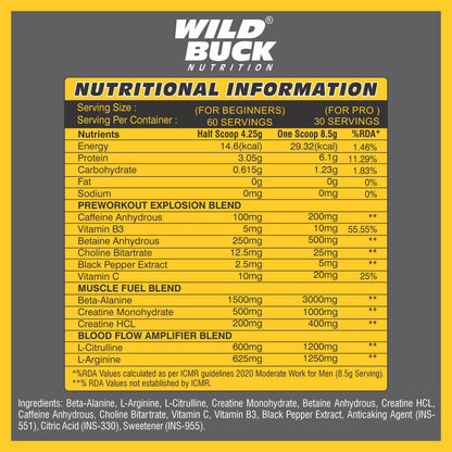 X3 Pre-Workout | 30-60 Servings
