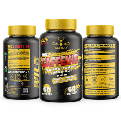 CAFFEINE | 60 Capsules
