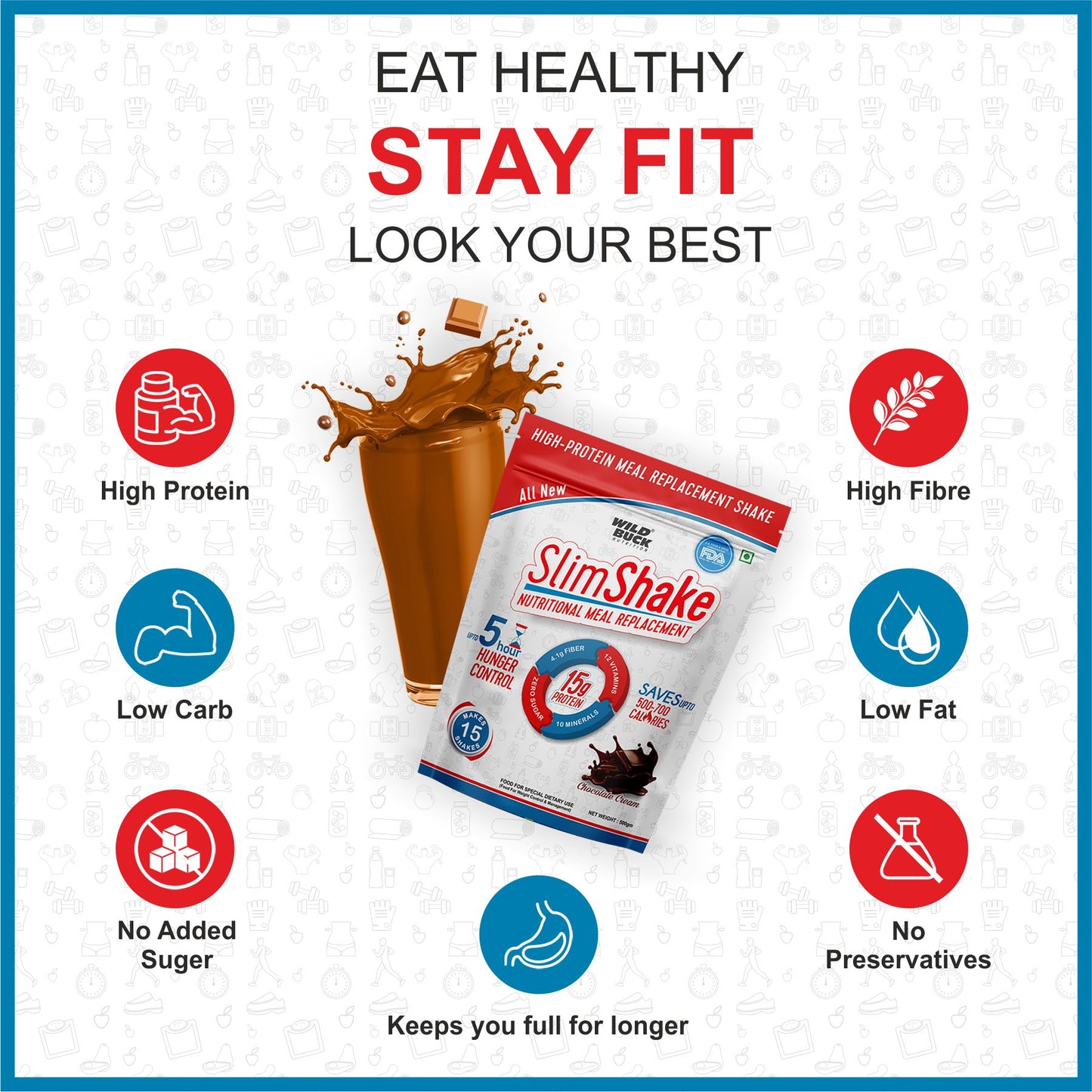 SlimShake | High Protein Weight Loss | 500g