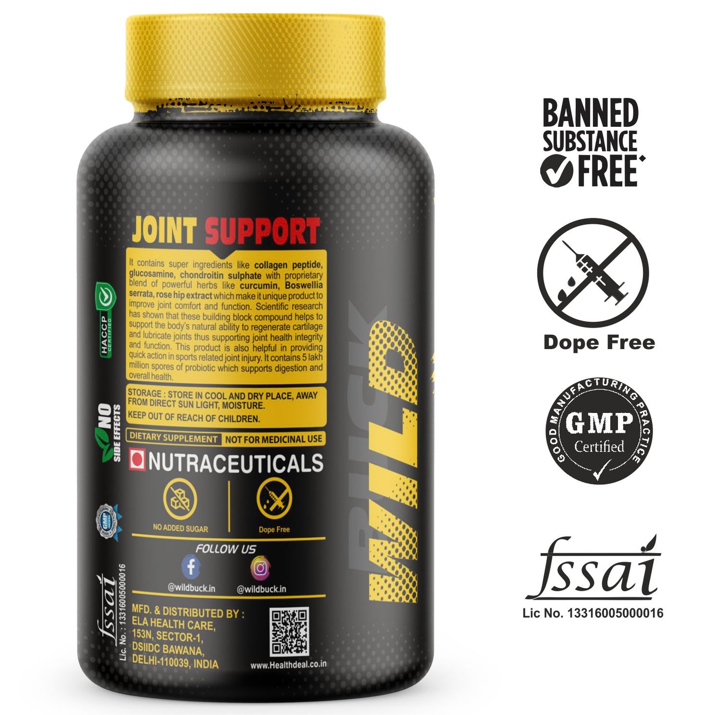 Joint Support | Joint Pain Supplement | 60 Tablets
