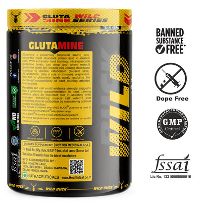 L-Glutamine | Unflavored | 50 Servings