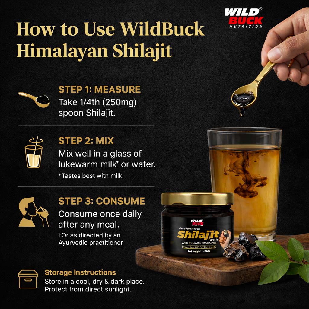 Pure Himalayan Shilajit Resin 50g | 76%+ Fulvic Acid | Lab Tested & COA Verified | No Additives| No Preservatives