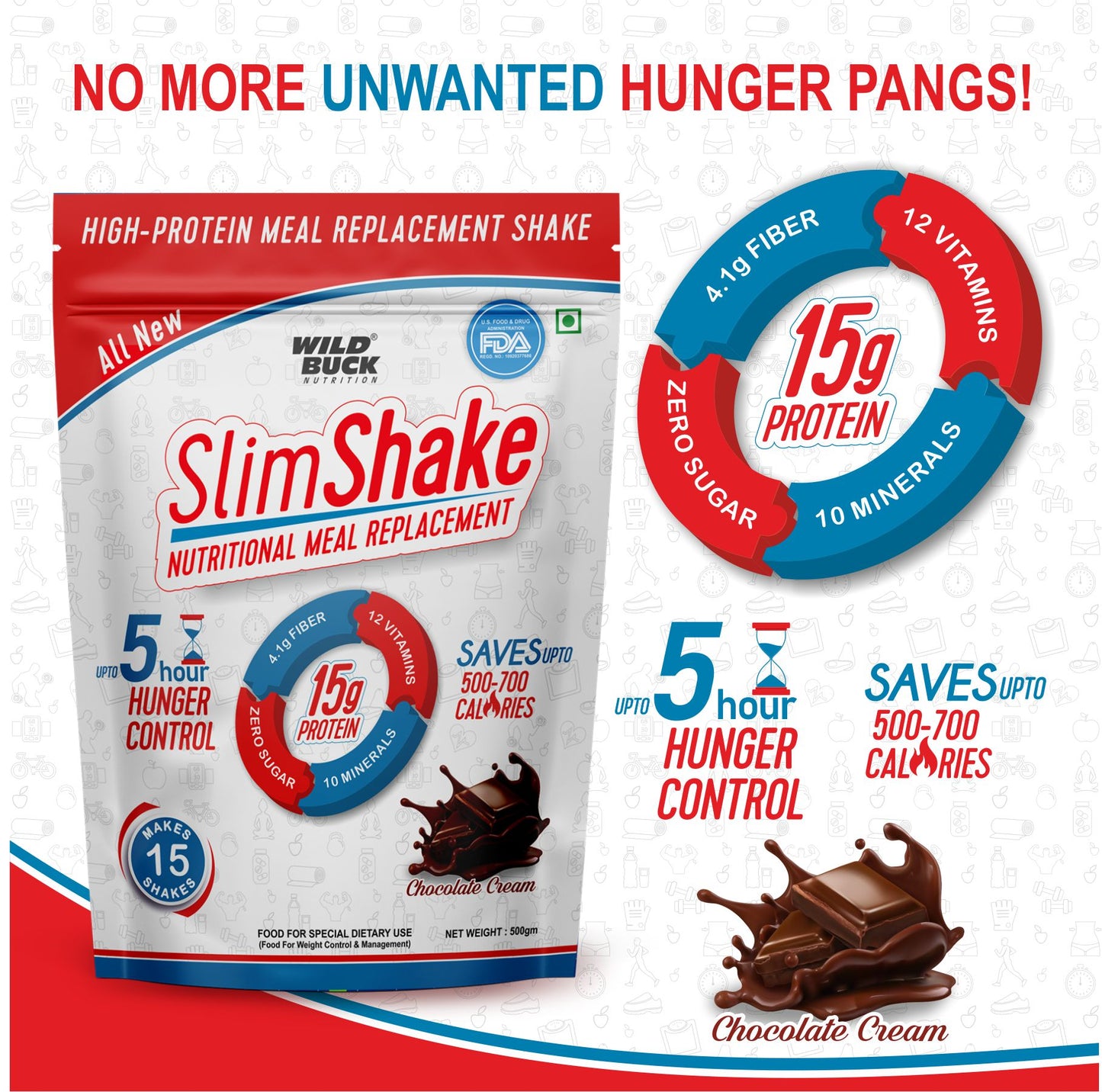 SlimShake | High Protein Weight Loss | 500g