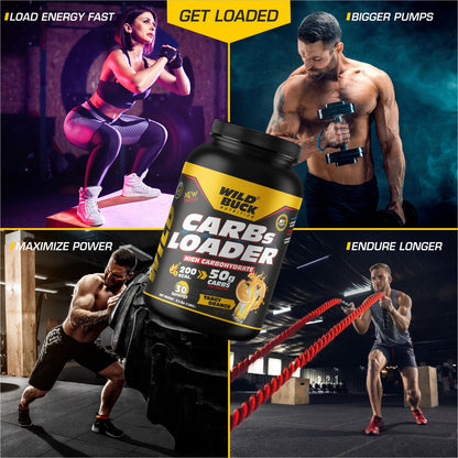Carbs Loader | Pure Carbohydrates | 30 Servings | 1.5 kg