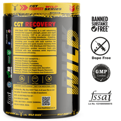 CGT Recovery - Creatine, Glutamine & Taurine | 260g