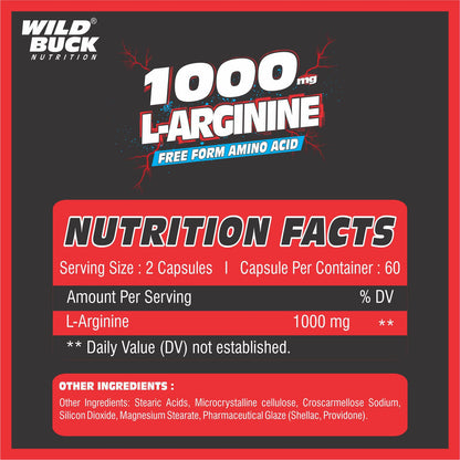 L-Arginine | 60 Caps