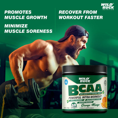 BCAA with Natural & Powerful Herbs | 30 Servings