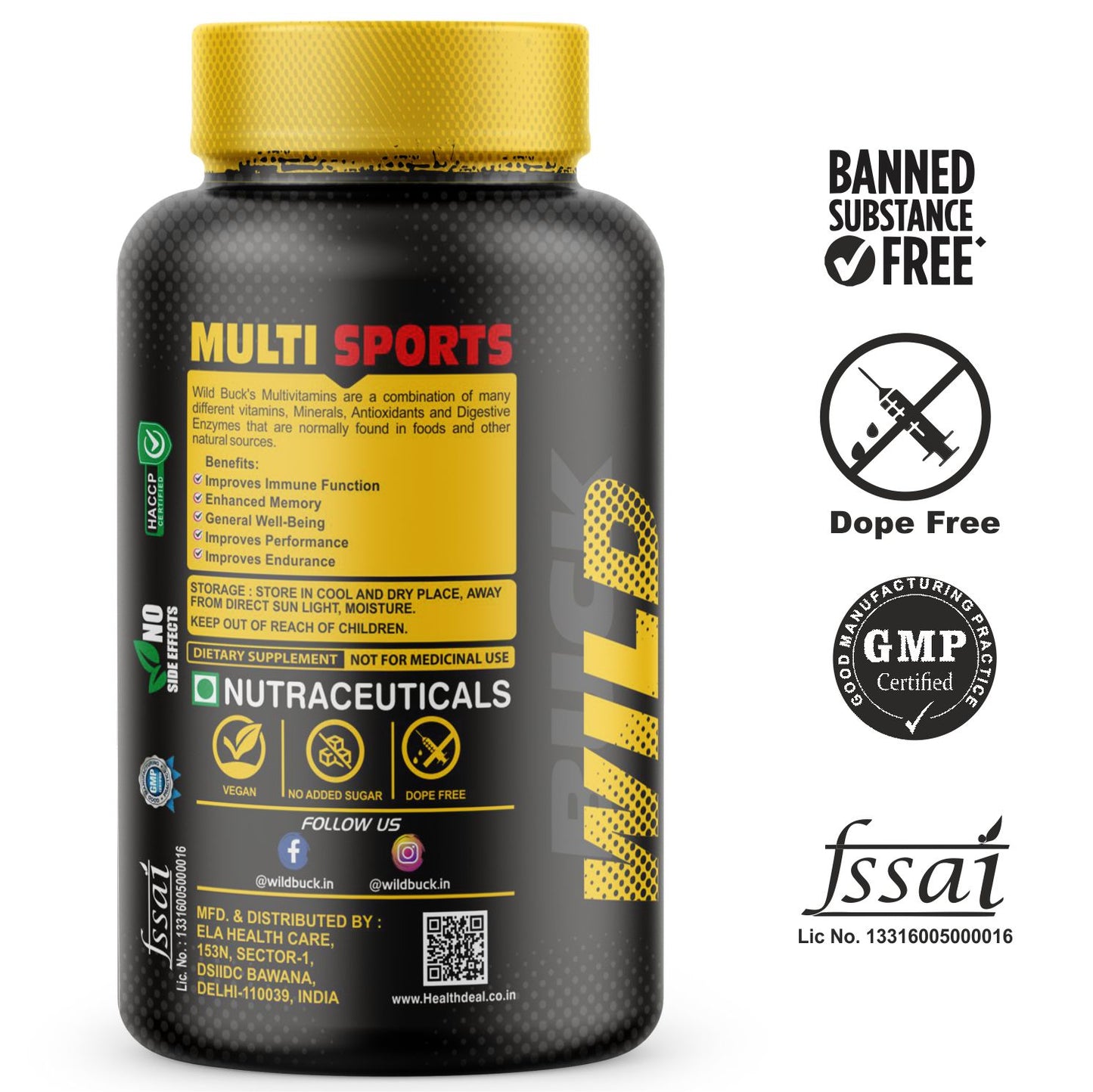 Multi Sports Multivitamin X4 | 60 Tablets