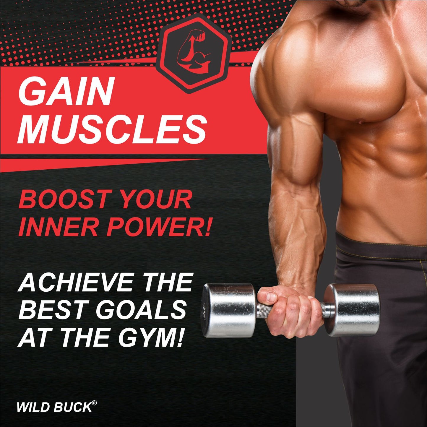 Testo Charge | Advanced Testosterone Booster | 60 Tablets
