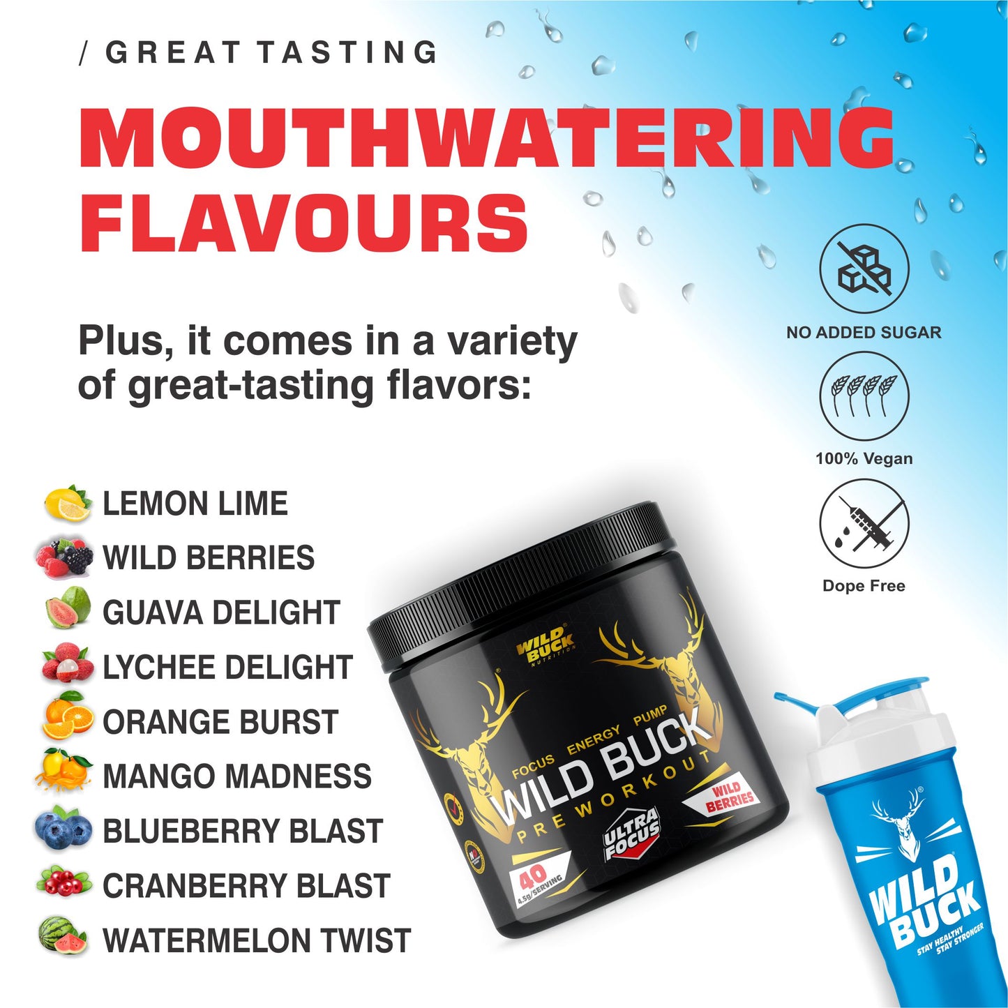 Ultra Focus Advanced Pre Workout | 40 Servings