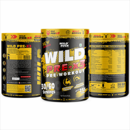 X3 Pre-Workout | 30-60 Servings