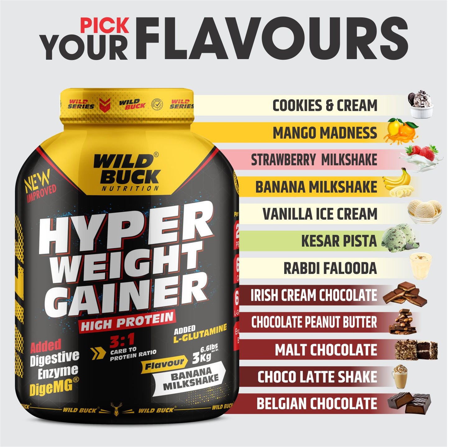Hyper Weight Gainer | 1Kg