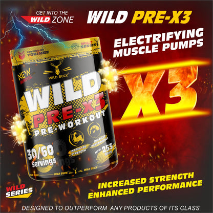 X3 Pre-Workout | 30-60 Servings