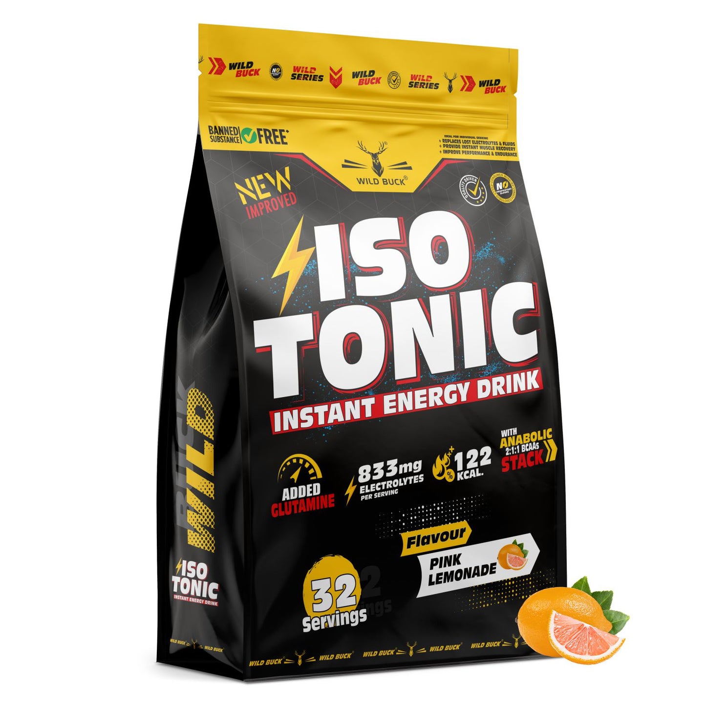 Isotonic | Instant Energy Drink Formula | 1kg | 32 Servings