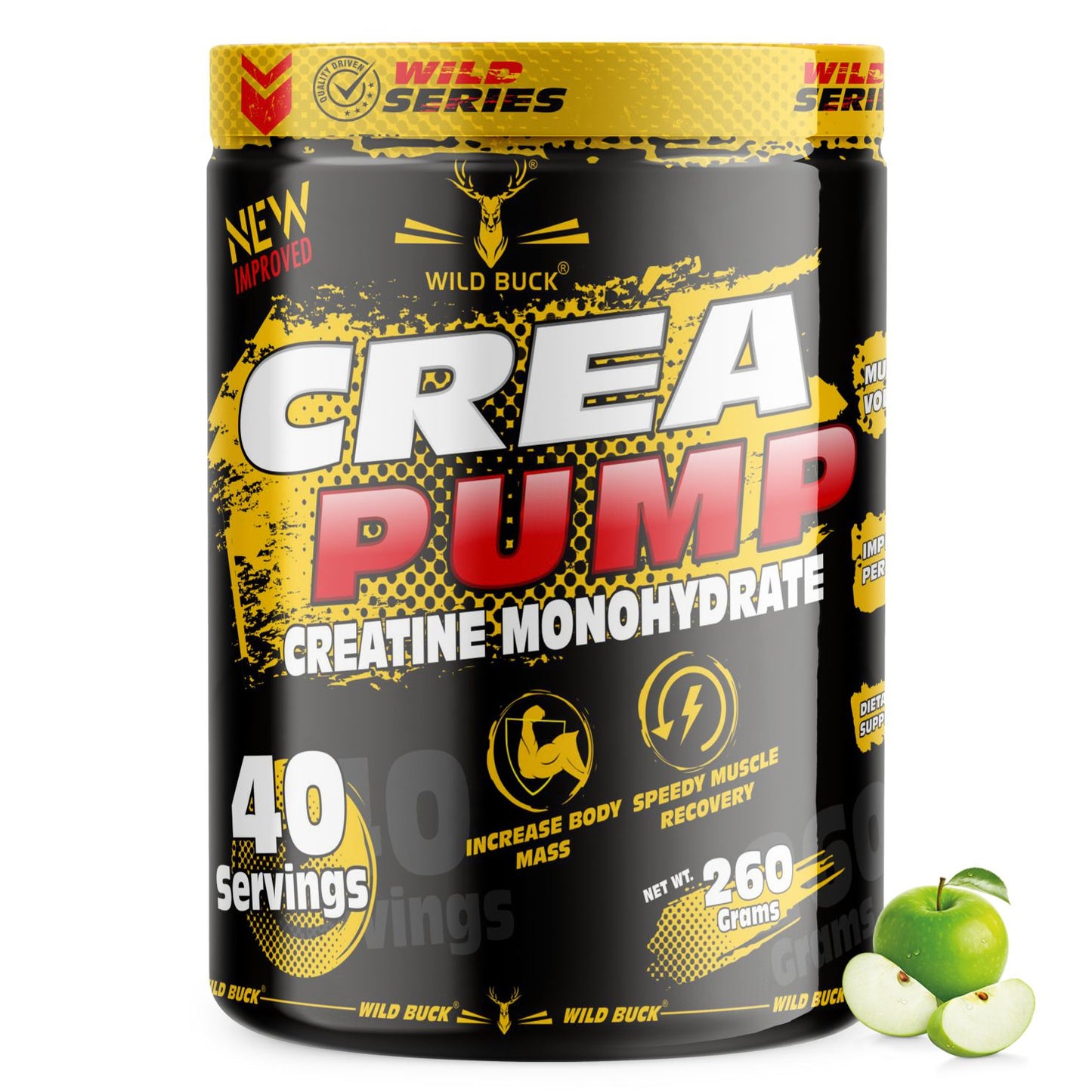 Crea Pump Creatine Monohydrate for Increase Strength | 40 Servings