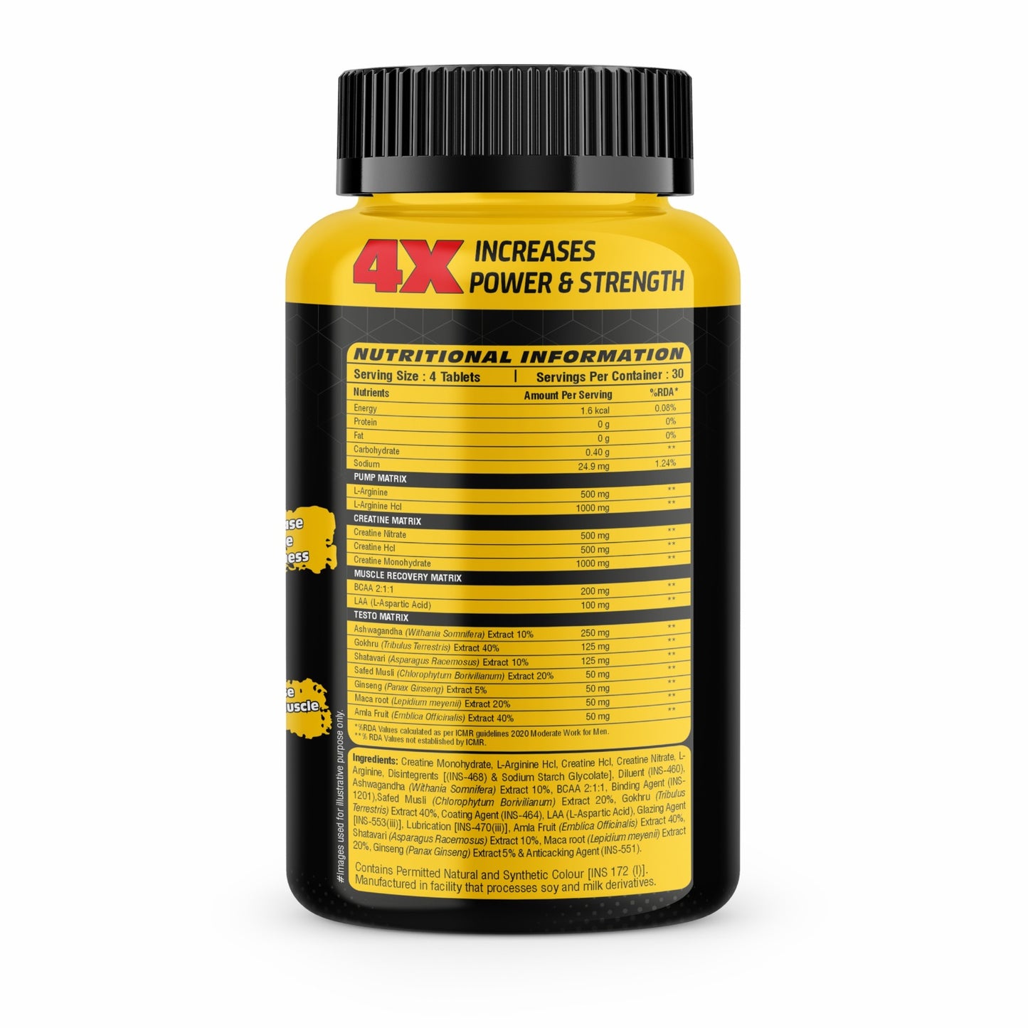 Hyper Gain Mass X4 | 120 Tablets