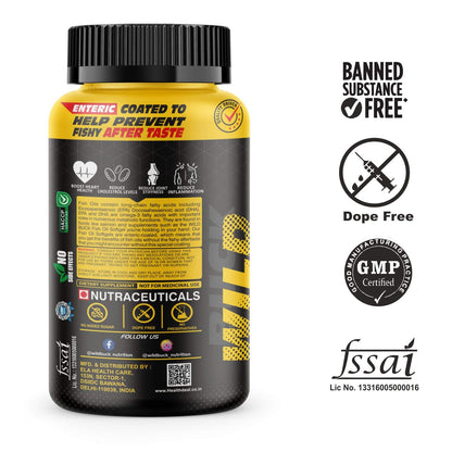 Omega 3 Pure Fish Oil | 1000mg | 90 Softgel Capsules