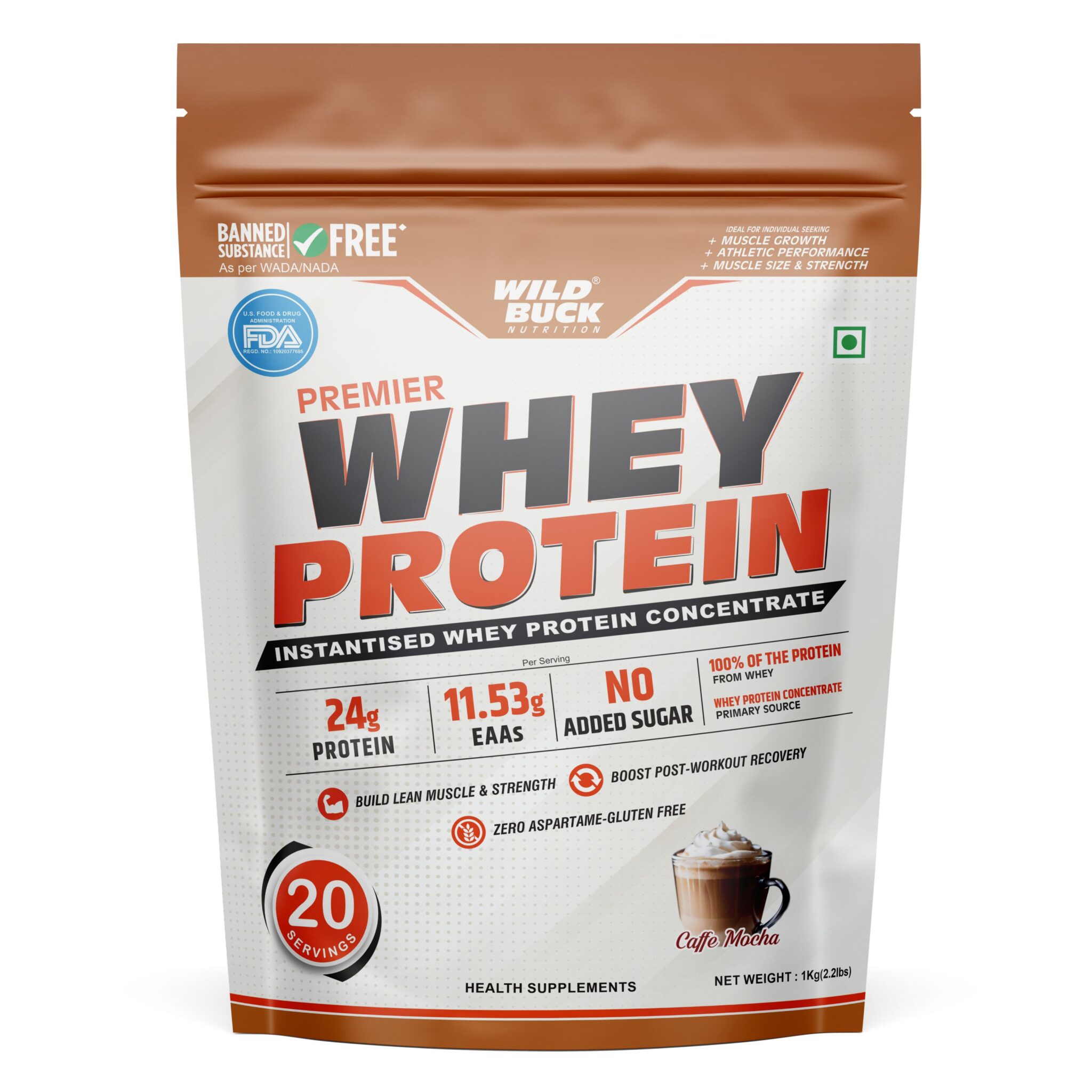 Premier Whey Protein Concentrate 100