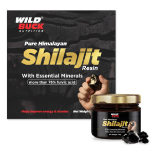 Wild Buck Nutrition Pure Himalayan Shilajit Resin 50g | 76%+ Fulvic Acid | Lab Tested & COA Verified | No Additives, No Preservatives | Authentic Ayurvedic Mineral Resin for Daily Wellness, Energy & Active Lifestyle Support
